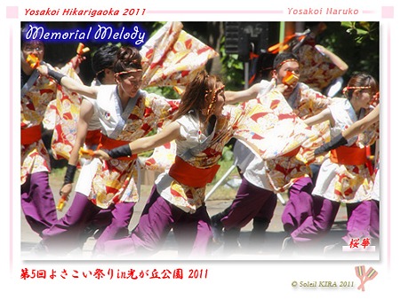 桜華_15 - よさこい祭りin光が丘公園2011