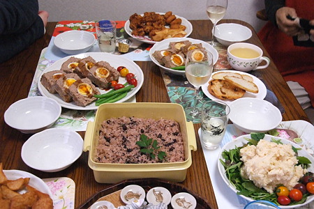 北関東の猫屋敷dayのお料理