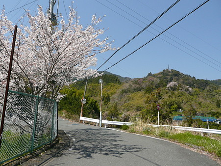 浜石岳へ続く道