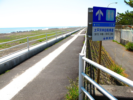 太平洋岸自転車道の路面