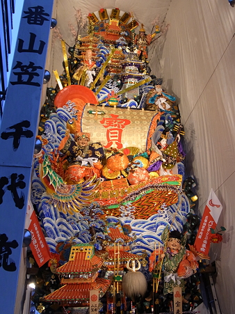 博多祇園山笠 2010 飾り山 千代流 宝来船博多之賑(ほうらいぶねはかたのにぎわい)1