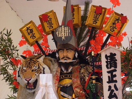 35 博多祇園山笠 土居流 舁き山 肥後国熊本藩主 加藤清正(清正公武勲(せいしょうこうのぶくん)) 2012年 写真画像4