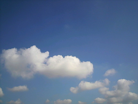 2011/9/14の朝の空