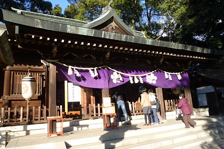 初詣2012 佐野の朝日森神社