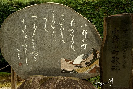 「花のいろは・・」　随心院・・7