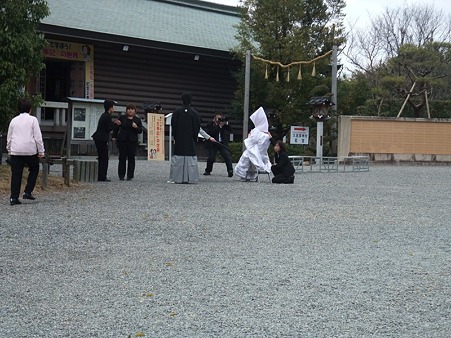 何組かの結婚式もありました