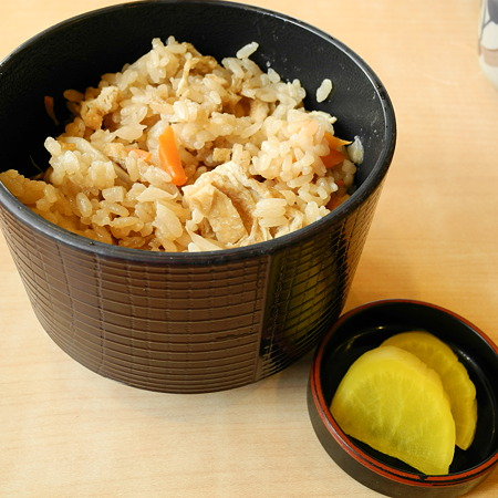 かやくご飯@笠そば