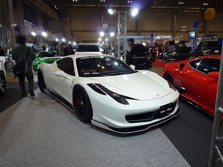 TOKYO AUTO SALON 2012 ferrari 458 italia