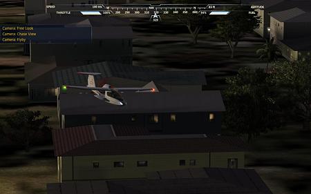 Flight 夕方外部カメラ