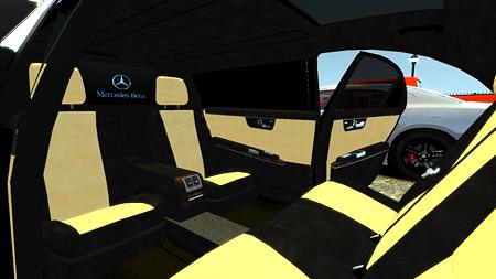 Mercedes-Benz S600車内2